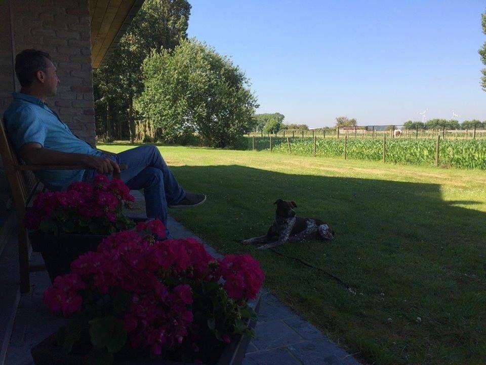 B&B Le Jardin De Grand-Mere Oudenburg Exterior foto